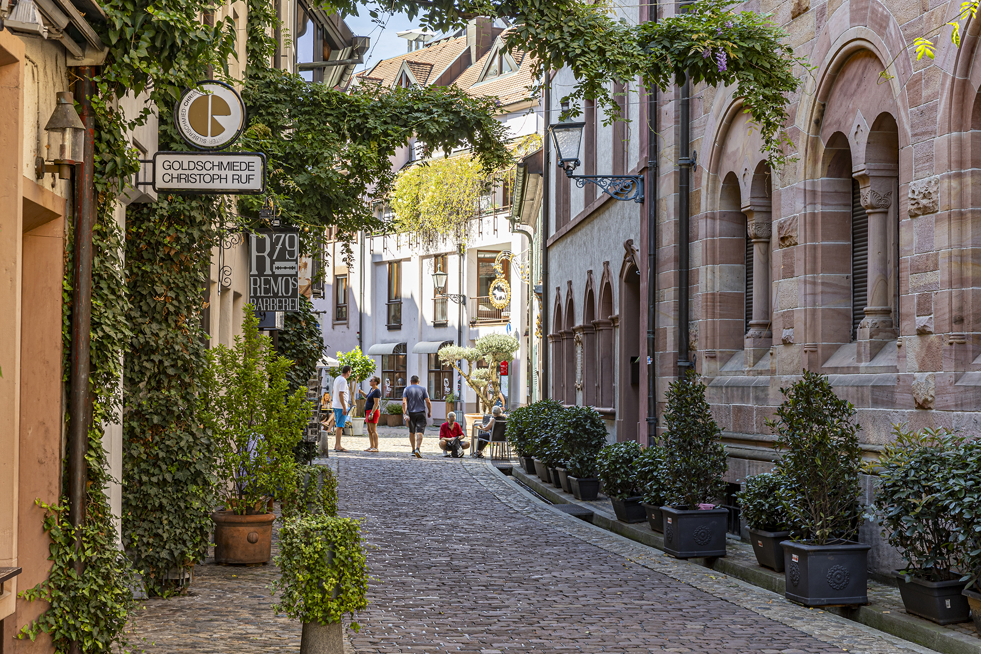 street "Konviktstraße | visit.freiburg.de